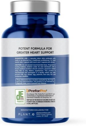4-in-1 Prebiotic Probiotic & Postbiotic for Women & Men, Complete Gut & Digestive Support Supplement, Pre Post Probiotics & Digestive Enzymes 60 Capsules