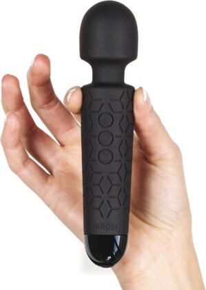Yarosi Micro Personal Massage Device Smallest and Strongest Cordless Handheld Massager – Powerful – Best for Travel – Magic Stress Away – Perfect on Back Legs Hand Pains and Sports Recovery