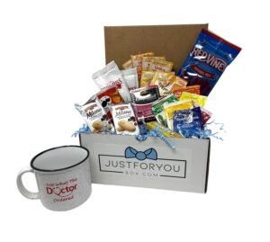 Get Well Gift Package Sick Bundle Mug with Tea Emergen-C Apple Cider Hot Cocoa Ramen and Assorted Snacks Box College Gifts Get Well Soon