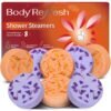 Shower Steamers Aromatherapy – 8 Pack Shower Bombs with Natural Essential Oils, Birthday Gifts for Women Self Care Relaxation Home SPA Stress Relief, Teacher Appreciation Gifts for Her Girlfriend Mom