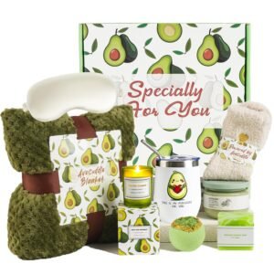 Avocado Care Package for Women, Self Care Gift Baskets, Get Well Soon After Surgery, Thinking of You, Valentines, Mothers Day