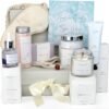 Jasmyn & Greene Luxury Spa Gift Basket for Women – 10 Relaxing Spa Birthday Gifts for Women with Lavender. Bridal Shower Gifts for Woman with Self Care Kit. Get Well Soon Package for Mother Sister.