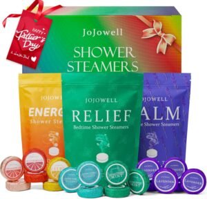 Shower Steamers Aromatherapy – 18 Pack Gifts for Women, Organic Essential Oils, Self Care, Birthday Gifts for Women, Men, Mom, Father’s Day Dad Gifts from Wife Daughter Son