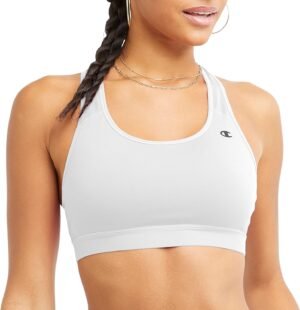 Champion Women’S Sports Bra, Compression, Moisture Wicking, High-Impact Sports Bra For Women