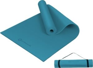 Yoga Mat with Carry Strap for Yoga Pilates Fitness and Floor Workout at Home and Gym Non-slip 9 colors