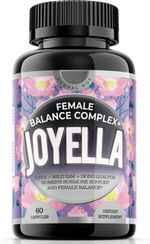 Vitex Chasteberry Supplement for Women – Adaptogens Balance Complex w. Black Cohosh and Dong Quai – Hormone Balance for Women w. Wild Yam Root – Mood Plus Hormone Harmony 60 Caps USA