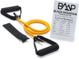 Black Mountain Products Single Resistance Band – Door Anchor and Starter Guide Included
