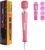 Power Massager Tool Electric Foot Neck Back Hand Leg Arm Shoulder Aches Sports Recovery for Women (Pink Big Massage and Pocket Toy)