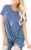 SAMPEEL Women’s Casual Shirts Twist Knot Tunics Tops