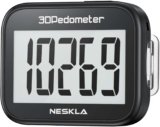 3D Pedometer for Walking, Simple Step Counter with Large Digital Display, Step Tracker with Removable Clip Lanyard, Accurately Track Steps for Men Women Kids Adults Seniors