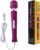 Power Massager Big Tool Electric Foot Neck Back Hand Leg Arm Shoulder Massage Aches Sports Recovery for Women (Purple)