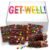 Get Well Soon Gift Basket Chocolate Brownies Cookies Food Gift Treats For Men Women Kids Individually Wrapped Care Package After Surgery | Nut Free | Fresh Bakery Feel Better Cake