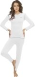 Thermal Underwear for Women (Thermal Long Johns) Sleeve Shirt & Pants Set, Base Layer w/Leggings Bottoms Ski/Extreme Cold