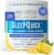 Relaxium Sleep Quick Gummy, Sleep Aid Support, 5 mg Melatonin, Vitamin D-3, Prebiotic & Probiotic Blend, Gluten & Drug Free, Lemon Flavor, 60 Gummies