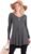 Popana Womens Long Sleeve Tunic Tops to Wear with Leggings – Long Tunic Shirts for Women Loose Fit Dressy Plus Size Casual