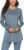 Newchoice Women’s Casual Batwing Long Sleeve T Shirt Round Neck Basic Loose Tunic Tops