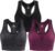 IUGA Sports Bras for Women High Impact Racerback Sports Bra Seamless Padded Sports Bra Yoga Bras Workout Bra Activewear Bra