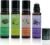 4 Pack Essential Roll On Blend Oils Set, 100% Natural Fragrance Oil, Aromatherapy Roll On Blend Oil with Pure Lavender, Petitgrain, Bergamot, Marjoram Oil, Gift for Women Men 0.33 fl.oz