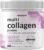 Multi Collagen Protein Powder 600g – 5 Types (I, II, III, V, X) Grass-Fed & Pasture-Raised | with Biotin 5000mcg, Vitamin C & Hyaluronic Acid | Keto, Paleo, Unflavored (54 Servings)