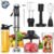 Ganiza 8 in 1 Immersion Blender – 1000W Heavy Duty Motor, 16 Speed Mode Handheld Blender With Stainless Steel Shaft – Includes 8 Total Pieces