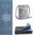 Avoalre Foldable Travel Yoga Mat Print | 5mm &6mm Thick Large Pilates Mat | Non-Slip High Density Floor Exercise Mat for Home Workout | Eco-Friendly Folding Fitness Mat for Women Men with Carrying Bag