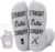 HAPPYPOP Get Well Soon Gifts for Men – After Surgery Socks Gray
