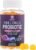 Probiotic Gummies for Women, Men & Teens – 5 Billion CFUs, 6 Pro Biotic Strains – Daily Probiotic Gummy Supplement for Natural Digestive Health, “Good” Gut & Immune Support, Orange Flavor – 60 Count