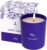 Lavender Candles for Home Scented, 8 oz Scented Candles Present, Purple Jar Wax, Made with Soy for Women, 45 Hour Long-Lasting Burn for Mom Girl Friend Birthday Present Giving – 1 Pack