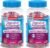 Digestive Advantage Daily Probiotic Gummies for Digestive & Gut Health for Men and Women, Superfruit Flavor, Red, 180 Count, Pack of 2