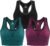 IUGA Sports Bras for Women High Impact Racerback Sports Bra Seamless Padded Sports Bra Yoga Bras Workout Bra Activewear Bra