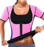 NonEcho Women Sauna Body Shaper Sweat Suit Sleeve Spa Cami Hot Neoprene Slimming Workout Vest Waist Trainer Top