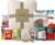GET WELL SOON Gift basket Art set kit gift with Blanket | Home, Hospital After surgery recovery gift, Activity Books care package | Feel better soon for sick friend & Great Snack Variety