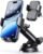 3-in-1 Car Phone Holder [122+LBS Strongest Suction & Stable Clamp Arm] 360° Adjustable Car Phone Mount, Cell Phone Holders for Your Car for Dashboard Vent, All Smartphones & Car Models (Black)