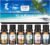 Summer Essential Oils for Diffusers for Home, CAKKI Fragrance Oils Set, 6X10ml with Coconut Passion, Plumeria, Pina Colada, Aqua Kiss, Bali Island, Strawberry, Aromatherapy Oils, for Candles Making