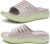 KuaiLu Womens Recovery Sandals With Comfortable Plantar Fasciitis Support,Ladies Orthotic Open Toe Sport Slides Thick Cushion Reduces Stress on Feet,Joints & Back Post-Exercise