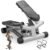OLIXIS Stepper for Exercise, Stair Step Workout Machine with Resistance Bands, Mini Stair Stepper at Home Workout Equipment with 265 LB Load Capacity,Fitness Stepper with LCD Monitor