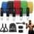 WHATAFIT Resistance Bands, Exercise Bands,Resistance Bands for Working Out, Work Out Bands with Handles for Men and Women Fitness, Strength Training Home Gym Equipment