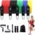 Resistance Bands, Simmgud Exercise Bands Set with Handles, Work Out Bands with Door Anchor, Ankle Straps for Strength Training, Physical Therapy, Home Gym for Men and Women, Yoga, Pilates 150 LBS