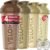 -4 PACK- 28 oz Protein Shaker Bottle for Protein Mixes – 4x Wire Whisk | Leak Proof Shaker Cups for Protein Shakes | Protein Shaker Bottle Pack | Protein Shake Cup(Brown)