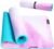 Foldable Yoga Mat for Travel, 68″x24″ Folding Travel Gym Mat for Women Yoga Studio, Packable and Portable Pilates Mat with Storage Bag Easy to Carry, Lightweight Travel Workout Mat, 2mm/4mm