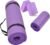 All Purpose 1/2-Inch Extra Thick High Density Anti-Tear Exercise Yoga Mat and Knee Pad with Carrying Strap and Optional Yoga Blocks, Multiple