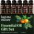 Essential Oils Set – Top 6 Blends for Diffusers, Home Care, Candle Making Scents, Fragrance, Aromatherapy, Humidifiers, Gifts – Peppermint, Tea Tree, Lavender, Eucalyptus, Lemongrass, Orange (10mL)