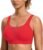 SYROKAN High Impact Sports Bras for Women High Support Front Mesh Panel Running Padded Wireless Bra