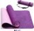 CAMBIVO Yoga Mat for Women Men Kids, 1/3 & 1/4 & 2/5 Inch Extra Thick Yoga Mat Non Slip, 72″ x 24″ TPE Yoga Mats, Workout Mat with Carrying Strap for Yoga, Pilates and Floor Exercises