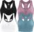 IUGA Sports Bras for Women High Impact Racerback Sports Bra Seamless Padded Sports Bra Yoga Bras Workout Bra Activewear Bra